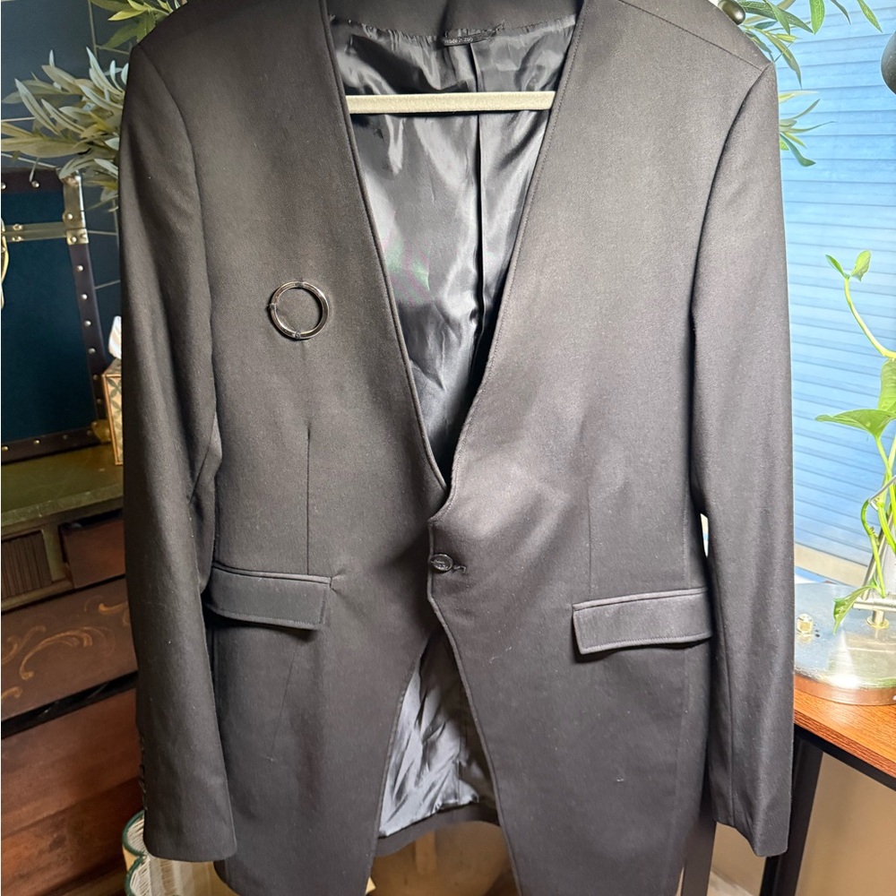 Elegant Black Men's Blazer